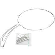 ES-211+A10 Oval Arrow Mirror Chrome