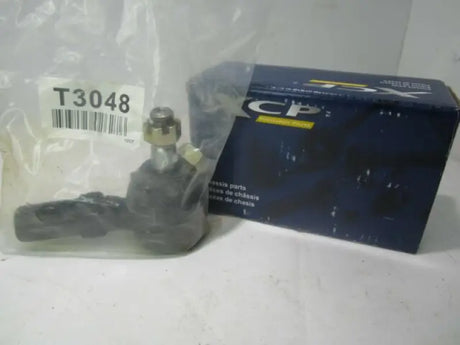 Moog tie rod end in packaging for Escort 91-96, durable tie rod component