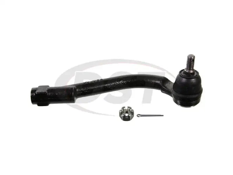 ES800347 Moog Outer Tie Rod End for reliable steering performance and durability, includes nut and pin.