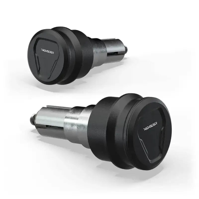 HIGHSIDER Esagano Ls Bar Ends Pair Black for Powersports