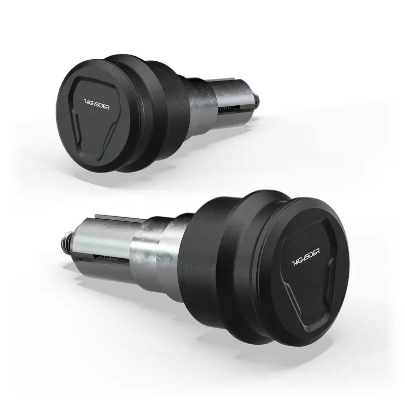 HIGHSIDER Esagano Ls Bar Ends Pair Black for Powersports