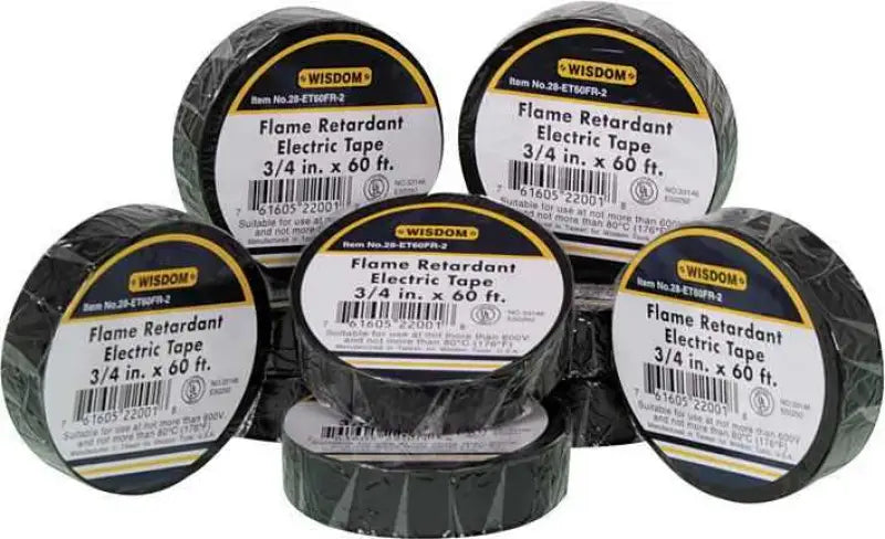 ET3/4X60BK777---228 Electrical Tape 10/Pk