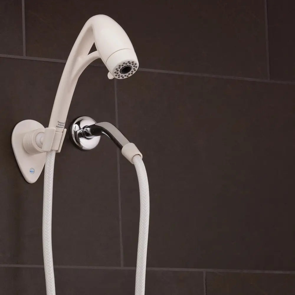 ETL Limited Lifetime Warranty Shower Head 25788 - White Bodyspa Adventure RV 1.8