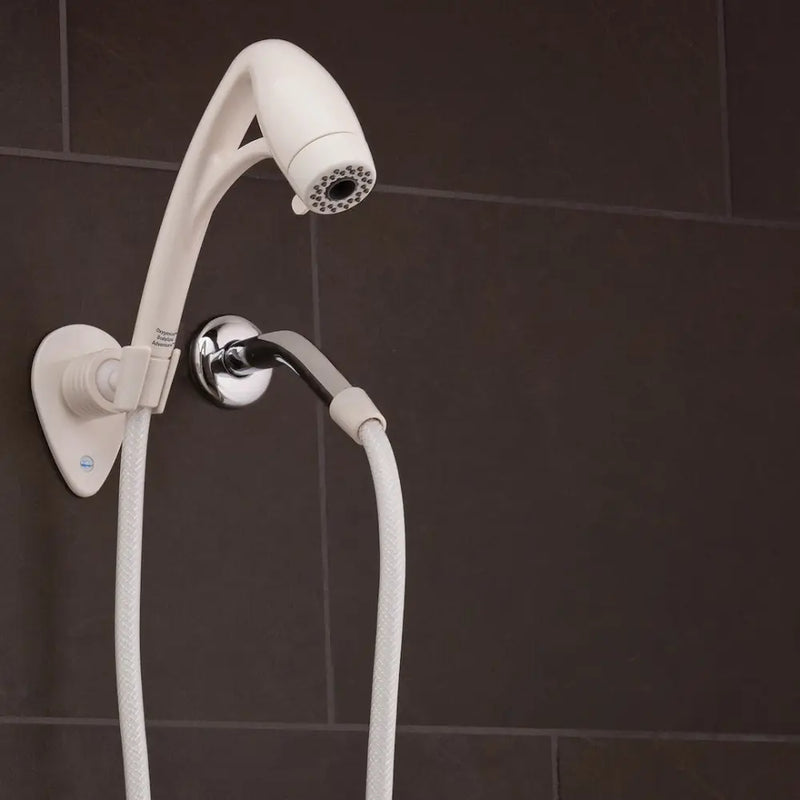 ETL Limited Lifetime Warranty Shower Head 25788 - White Bodyspa Adventure RV 1.8