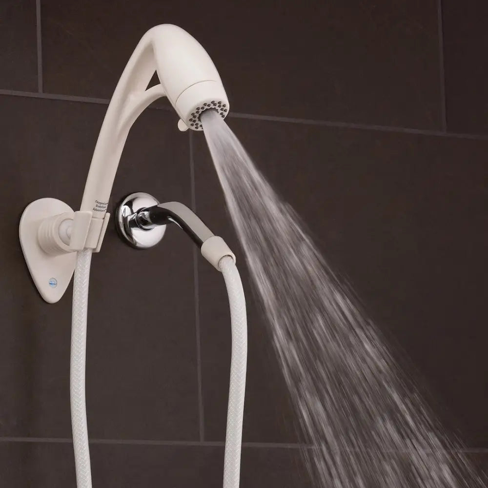 ETL Limited Lifetime Warranty Shower Head 25788 - White Bodyspa Adventure RV 1.8