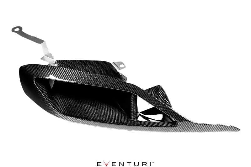 Eventuri EVE-A90-CF-HDP Eventuri Toyota A90 Supra Black Carbon Headlamp Duct