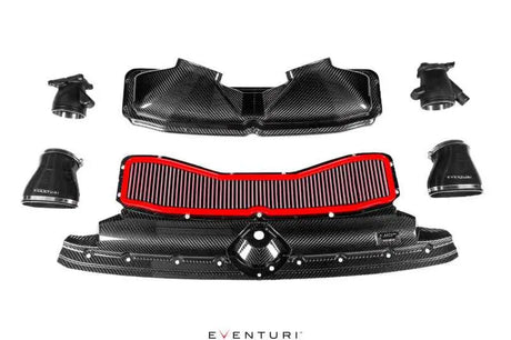 Eventuri EVE-C8RS6-CF-INT Eventuri Audi C8 RS6 / RS7 - Black Carbon Intake System - Gloss