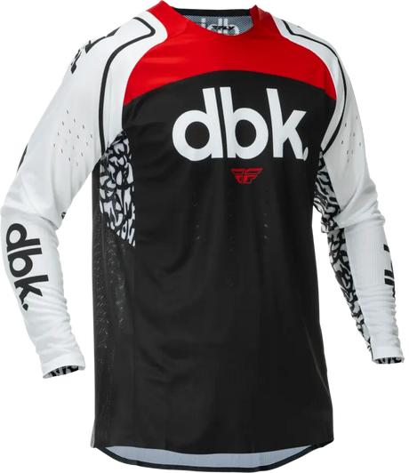 Evolution Dst Dbk Jersey Black/White/Red Sm - FLY RACING