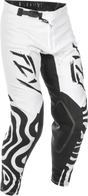 Evolution Dst Abyss Pants White/Black Sz 34