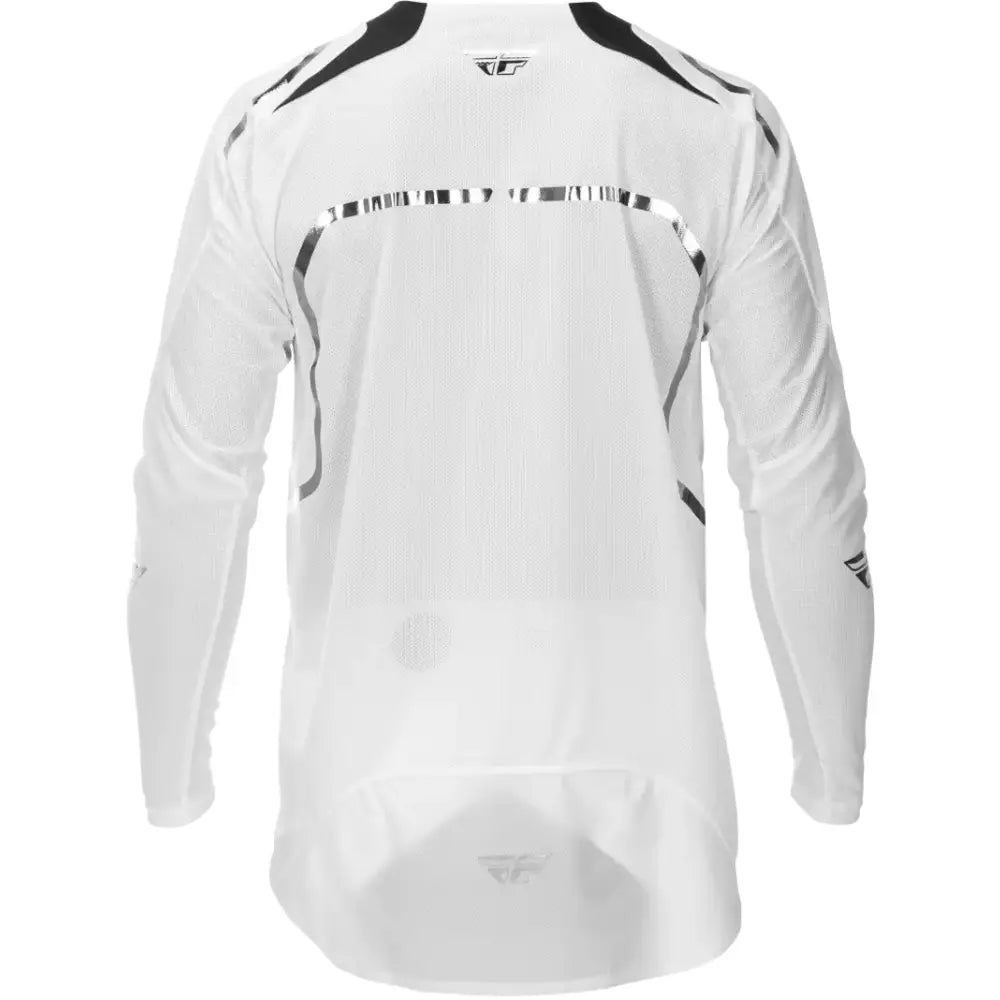 Evolution Dst Le Flash Jersey White/Silver Xl - FLY RACING