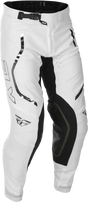 Evolution Dst Le Flash Pants White/Silver Sz 30 - FLY RACING