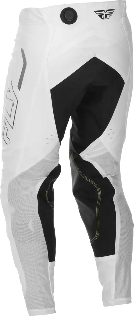Evolution Dst Le Flash Pants White/Silver Sz 32 - FLY RACING