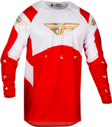 Evolution Dst Le Podium Jersey Red/Wht/Red Iridium Lg - Powersports