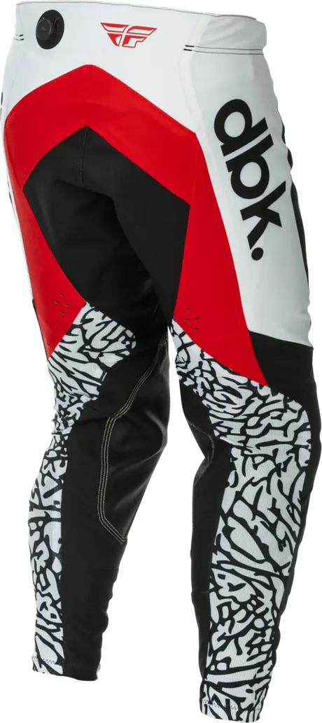 Evolution Dst Dbk Pants Black/White/Red Sz 34 - FLY RACING