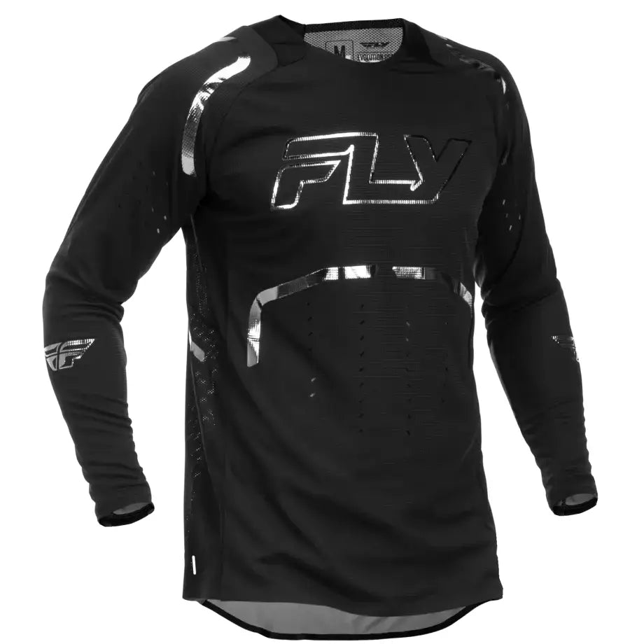 Evolution Dst Se Spark Jersey Black/Silver Md - FLY RACING