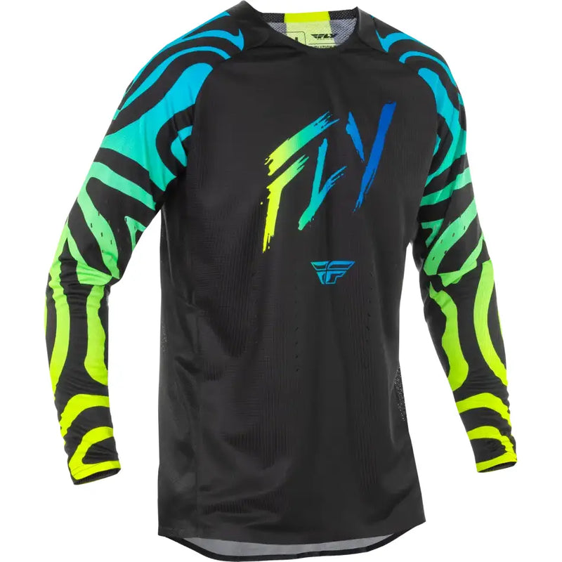 Evolution Dst Zen Jersey Black/Blue/Hi Vis Sm