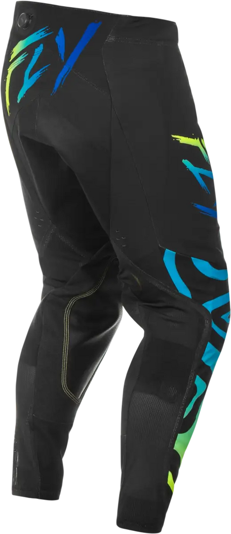 Evolution Dst Zen Pants Black/Blue/Hi Vis Sz 30