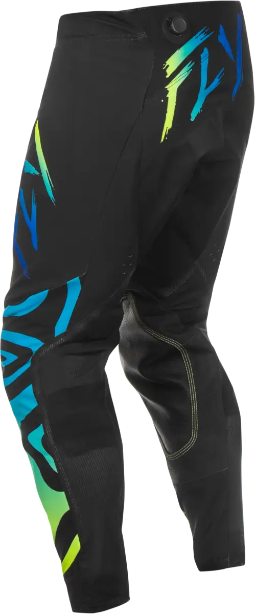 Evolution Dst Zen Pants Black/Blue/Hi Vis Sz 34