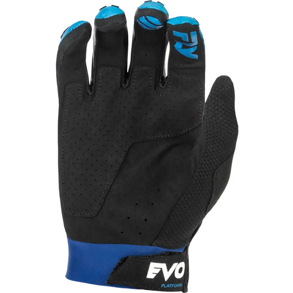 Evolution Dst Gloves Blue/White Xs - FLY RACING
