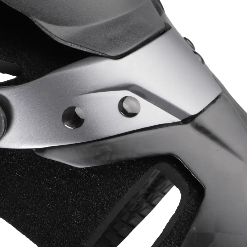 EVS Axis Pro Knee Brace Pair - Black/Grey - Medium (Part Number: AXISP-GRY-MP) - EVS