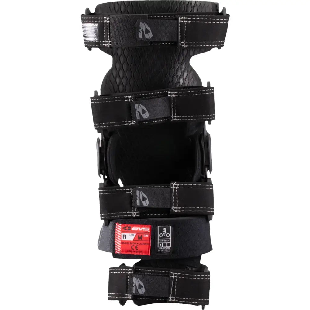 EVS Axis Pro Knee Brace Pair - Black/Grey - XL - Part Number AXISP-GRY-XP - EVS
