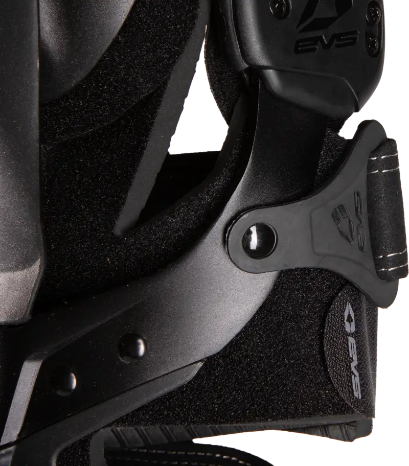 EVS Axis Sport Knee Brace Pair - Black/Black/Grey - Medium - AXISS-BK/GY-MP - EVS