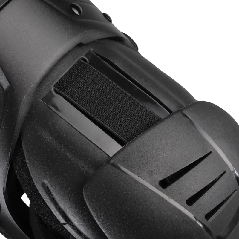 EVS Axis Sport Knee Brace Pair - Black/Black/Grey - Medium - AXISS-BK/GY-MP - EVS