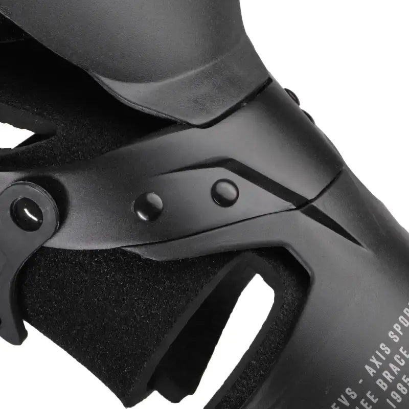 EVS Axis Sport Knee Brace Pair - Black/Grey, Small (AXISS-BK/GY-SP) - EVS