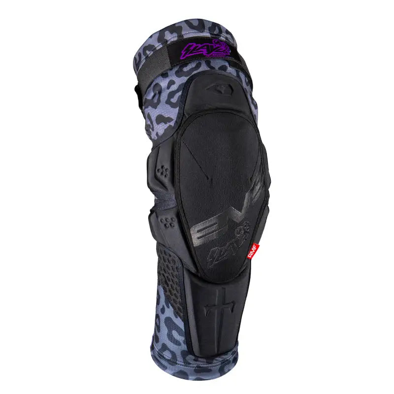 EVS Slayco96 Knee Guard Pair Ghost/Leopard - 2XL - EVS