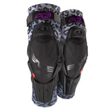 EVS Slayco96 Knee Guard Pair Ghost/Leopard - Large/XL - EVS