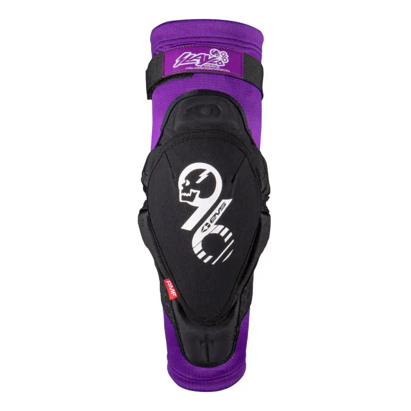 EVS Slayco96 Knee Guard Pair Purple/Black - Youth - EVS