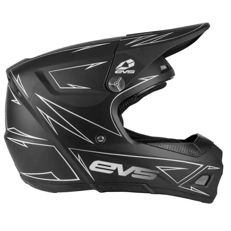 EVS T3 Pinner Helmet Matte Black Youth - Small - Safety