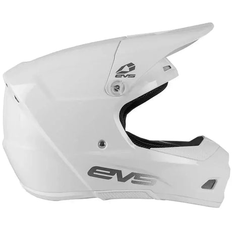 EVS T3 Solid Helmet White Youth - Medium - Safety