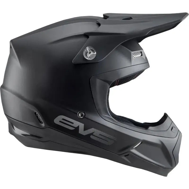 EVS T5 Solid Helmet Matte Black -2XL - Safety