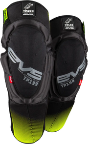 EVS TP199 Knee/Shin Guard in Black/Hi Vis - Large/X-Large - EVS