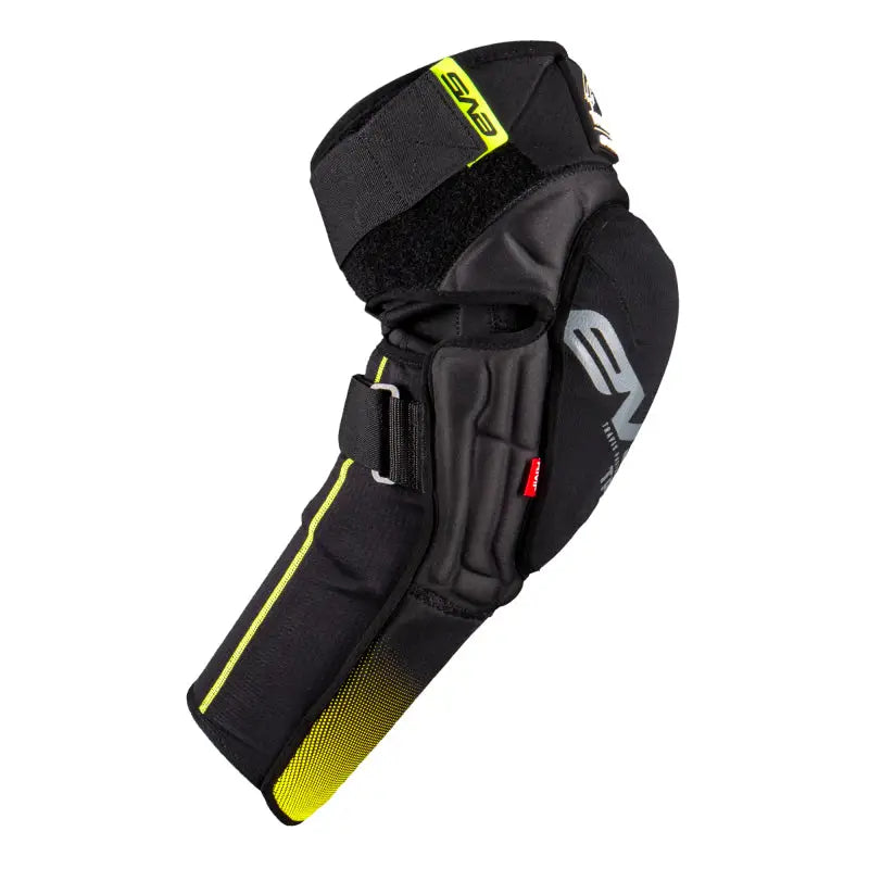 EVS TP199 Knee/Shin Guard Pair Black/Hi Viz - Small/Medium - EVS