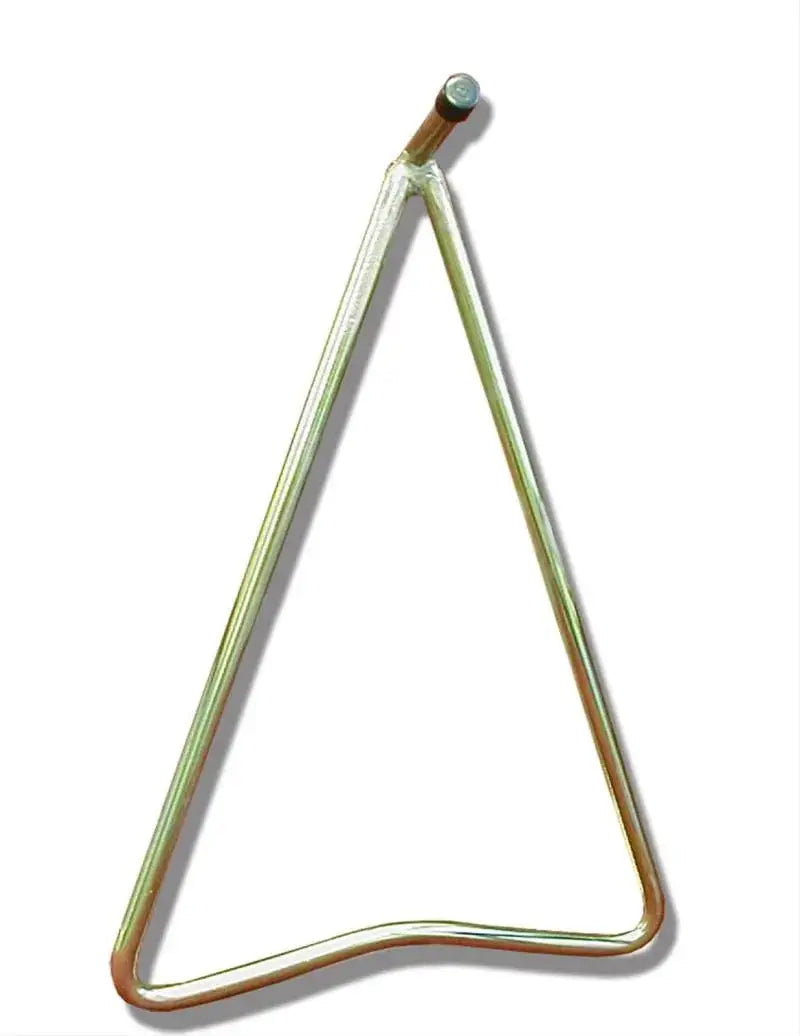 Metal triangle musical instrument on Excel ProSeries MC Triangle Stand for proseries mc triangle performance