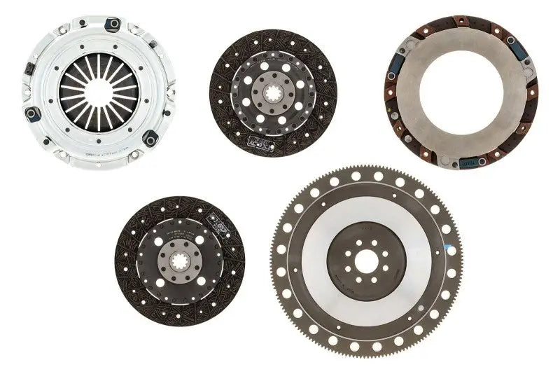 Automotive clutch components for Exedy twin disc clutch on 1996-10 Mustang 4.6L