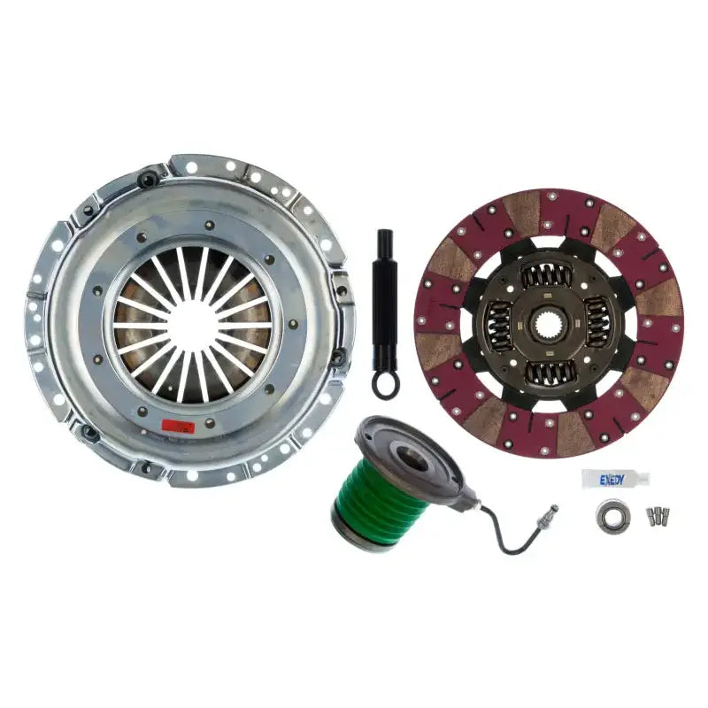 Exedy 2011-2016 Ford Mustang V8 Stage 2 Cerametallic Clutch Cushion Button Disc Inc Slave - Truck & Automotive