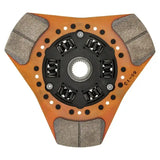 Orange and gray clutch disc with springs for Exedy Nissan SR20DET Stage 2 Ceramic assembly