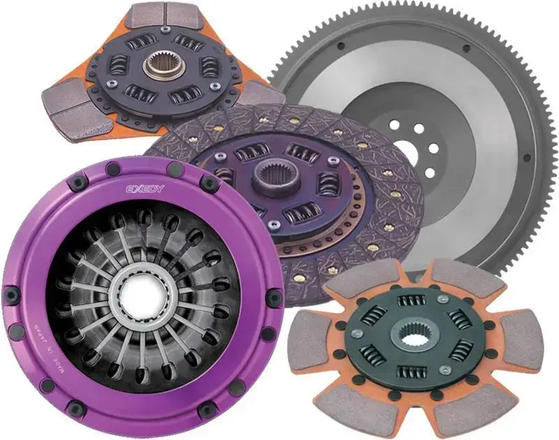 Automotive clutch components for exedy nissan sr20det stage 2 ceramic disc assembly