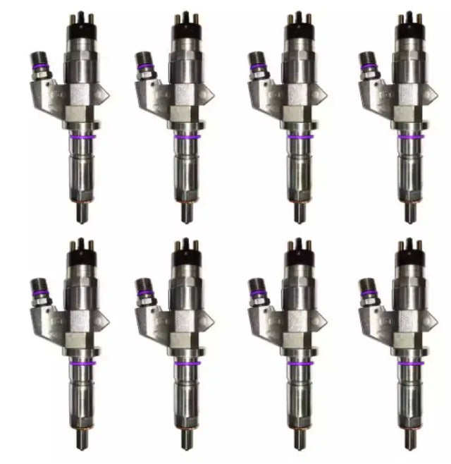 Exergy Exergy 01-04 Chevy Duramax LB7 Reman SAC 60% Over Injector (Set of 8)