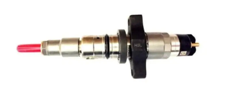 Red and black 50HP injector for Dodge Cummins, boosting vehicle’s performance