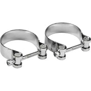 HARDDRIVE Exhaust End Clamps 48 65 Panhead 54mm