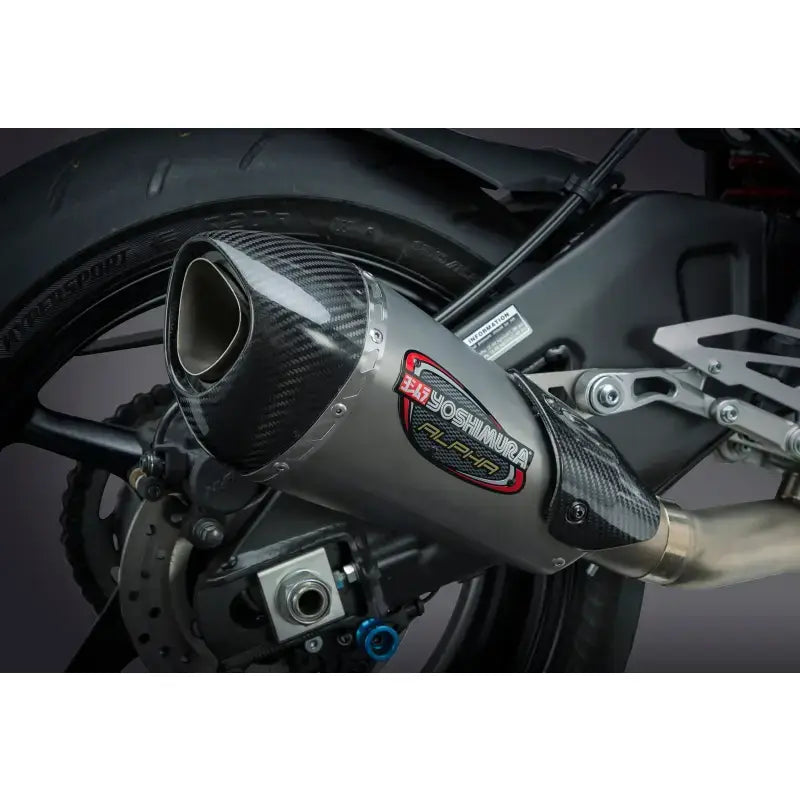 Exhaust Race Alpha T 3qtr Slip On Ss Ss Cf Works 