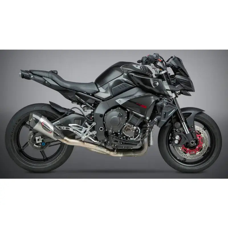 YOSHIMURA Exhaust Race Alpha T 3qtr Slip On Ss Ss Cf Works for Powersports