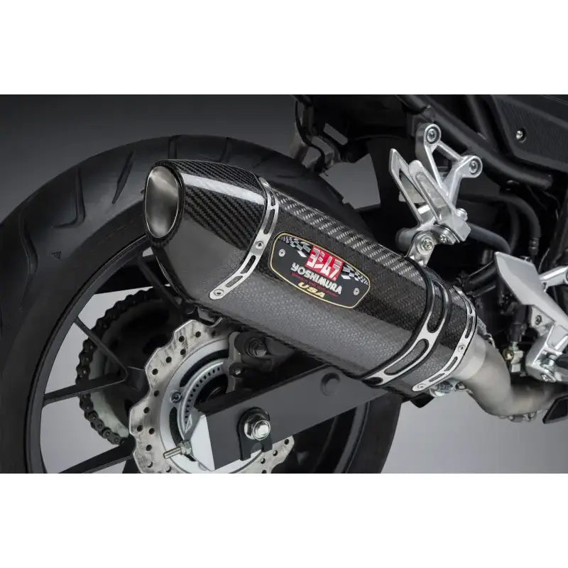 YOSHIMURA Exhaust Race R 77 Full Sys Ss Ss Cf for Powersports