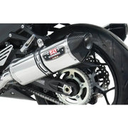 YOSHIMURA Exhaust Race R 77 Slip On Ss Ss Cf Dual for Powersports