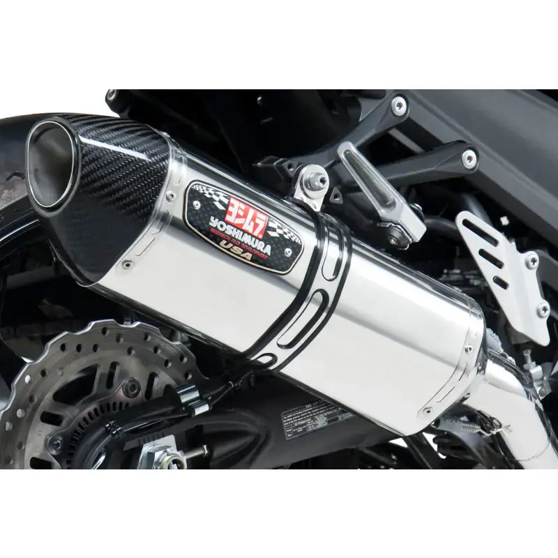 Exhaust Race R 77 Slip On Ss Ss Cf Dual 