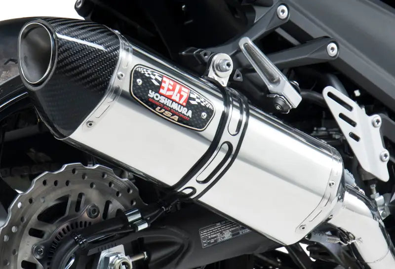 Exhaust Race R 77 Slip On Ss Ss Cf Dual 